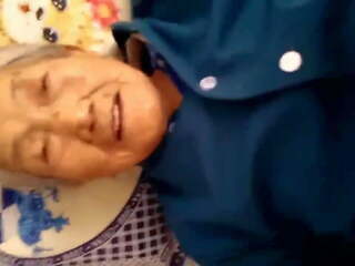 中国の おばあちゃん 75yr クリームパイ, フリー vk クリームパイ 高解像度の 大人 クリップ bb