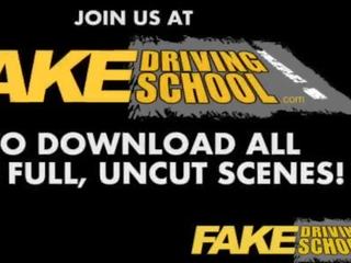 Fake driving school ekzamen failure ends in 3 adam double döl