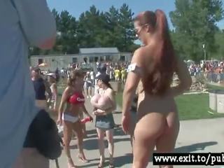Huge Public x rated clip Party With Many Amateurs